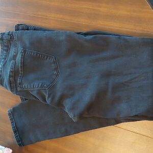 Womens jeans black, size 18